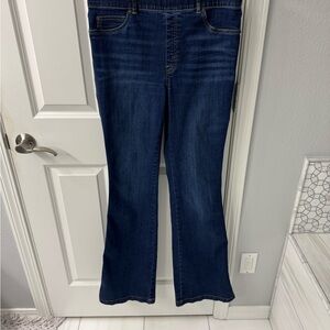 Spanx Large Tall Midnight Flare Jeans